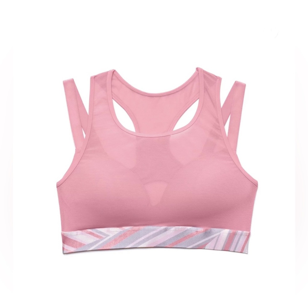 Adore Me Sports Bra Pink & Purple Women’s Size 38DDD - Picture 3 of 6